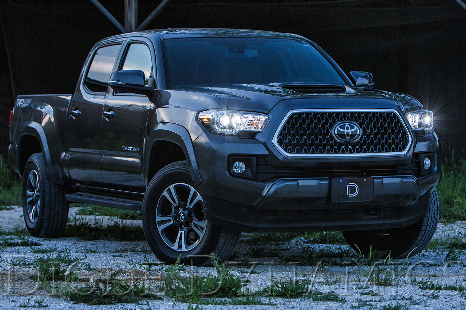 Toyota Tacoma with LED lighting upgrades