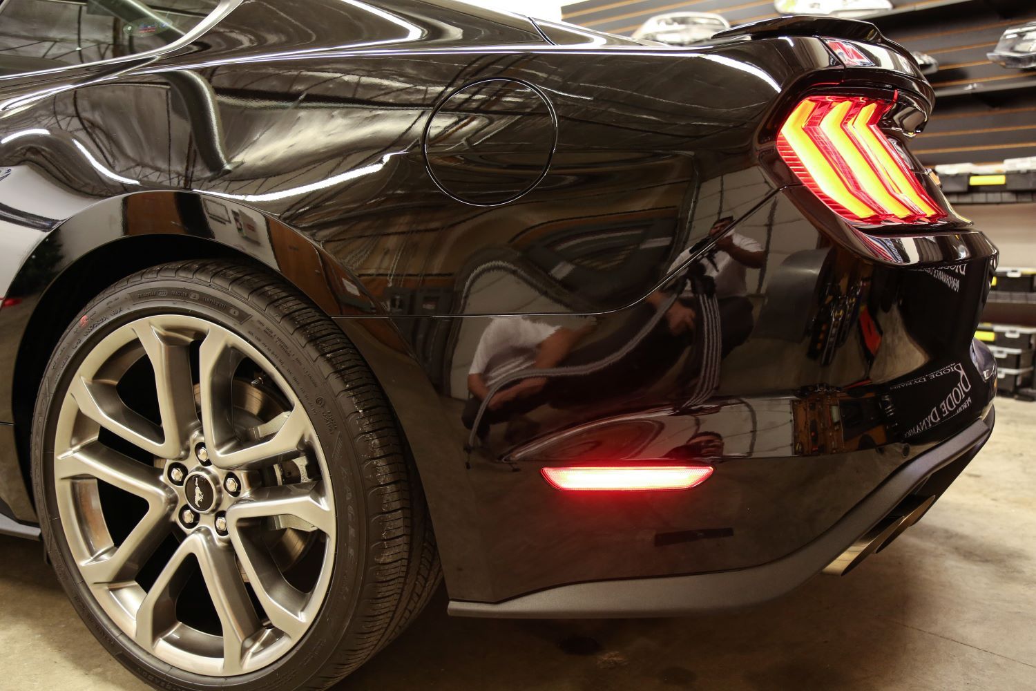 2015-2023 Ford Mustang with Diode Dynamics LED Sidemarkers