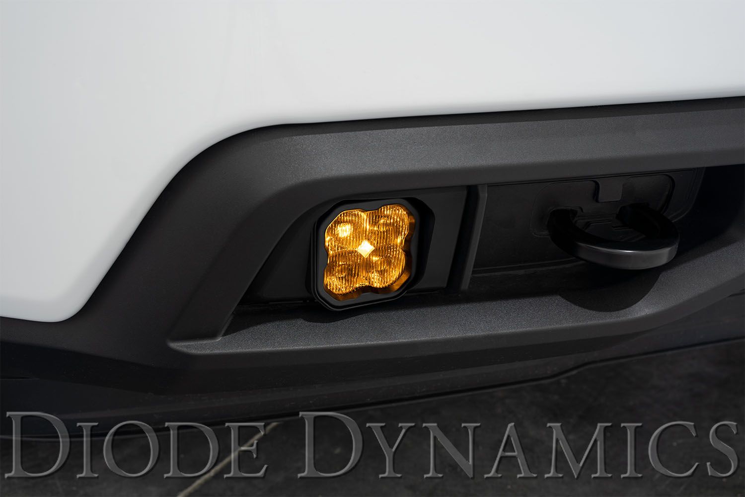 Chevy Silverado with SS3 Type SV2 LED Fog Light Kit installed