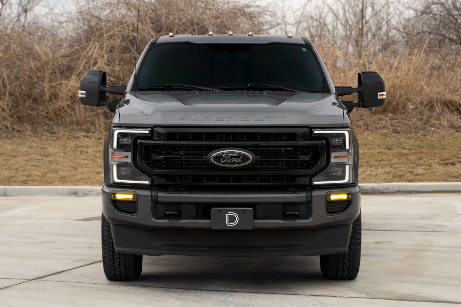 2020-2022 Ford Super Duty with SS6 LED Fog Light Kit