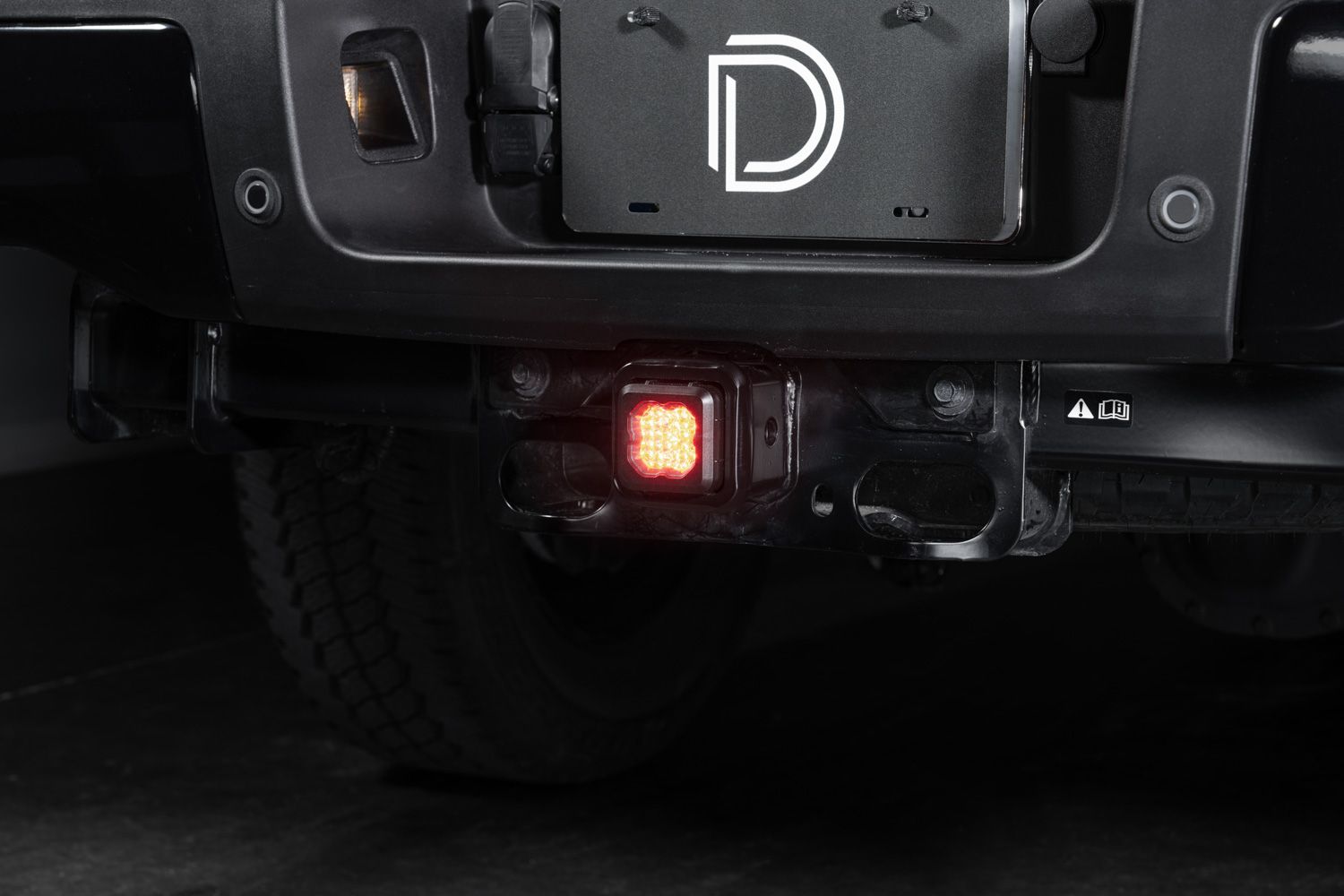 HitchMount LED Pod Kit installed as trailer hitch light