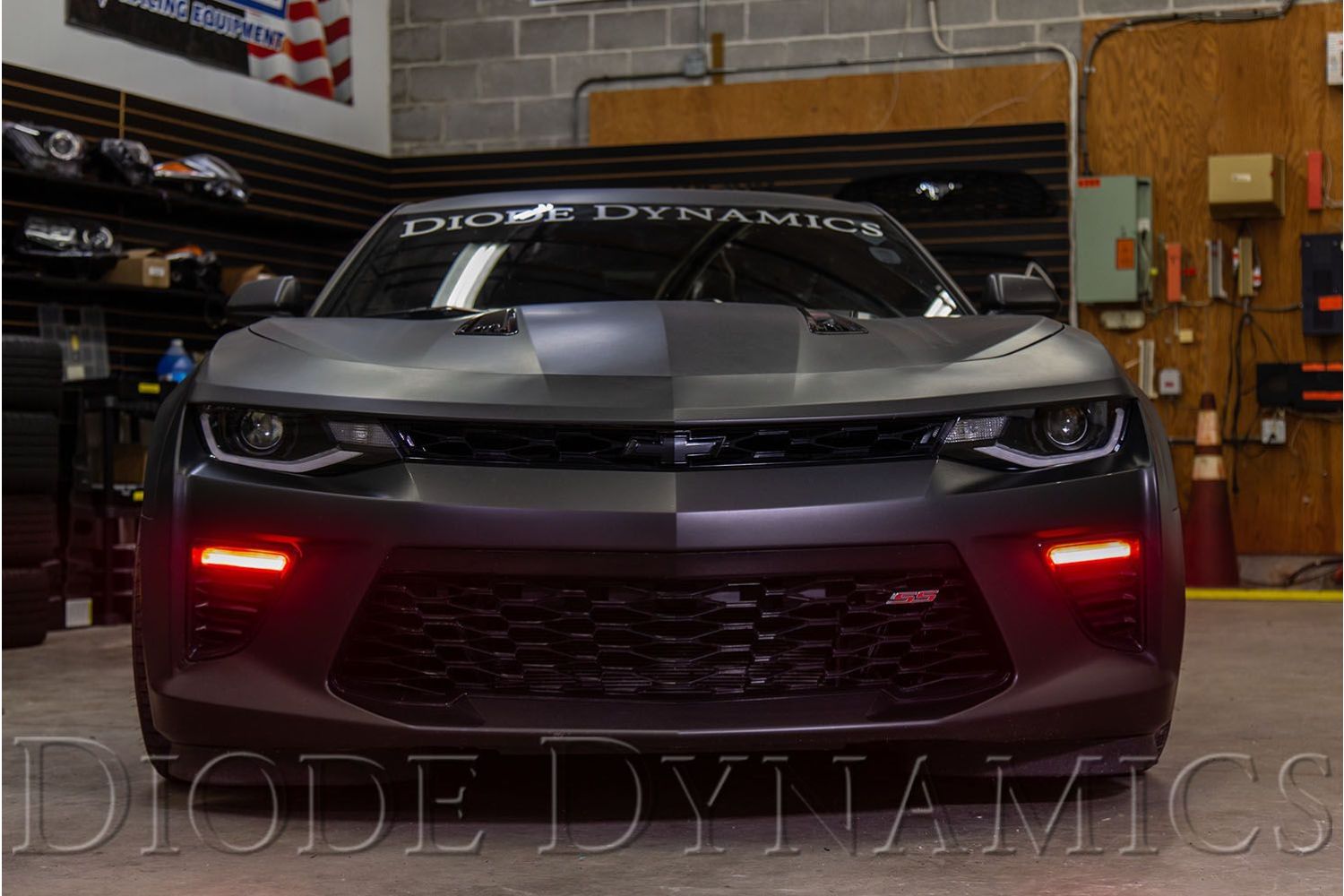 Diode Dynamics RGBW Accent installed on Camaro