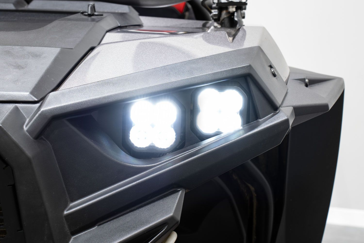 SS3 LED Headlight Kit installed on 2014+ Polaris RZR XP