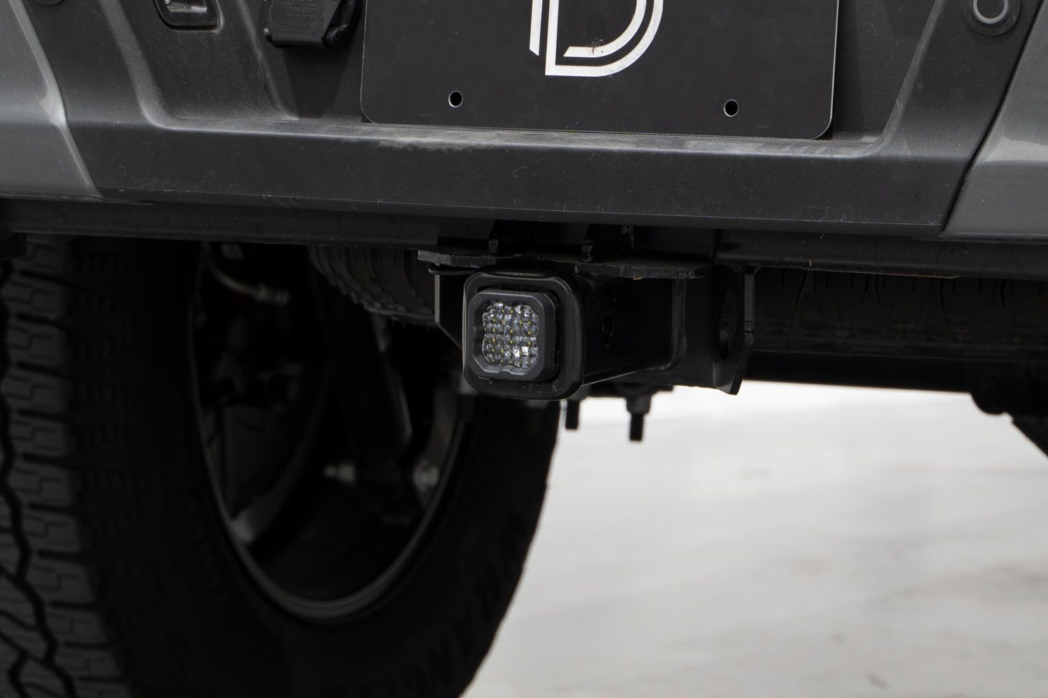 C1R HitchMount LED Pod Reverse Kit Installed on 2021 Ford F-150