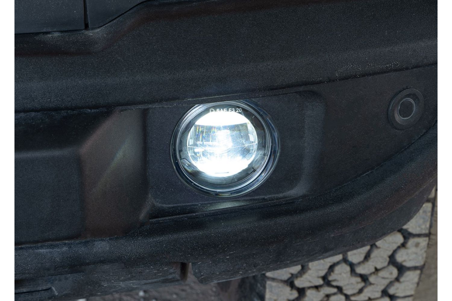 Elite Series LED Fog Lights on Ford Bronco.