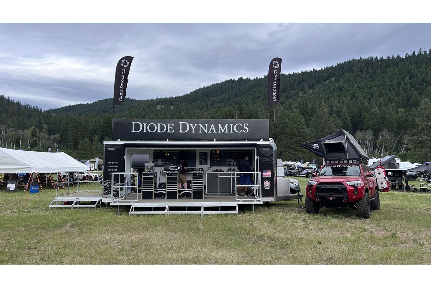 Diode Dynamics Illuminating Adventure at Overland Expo Pacific Northwest 2023