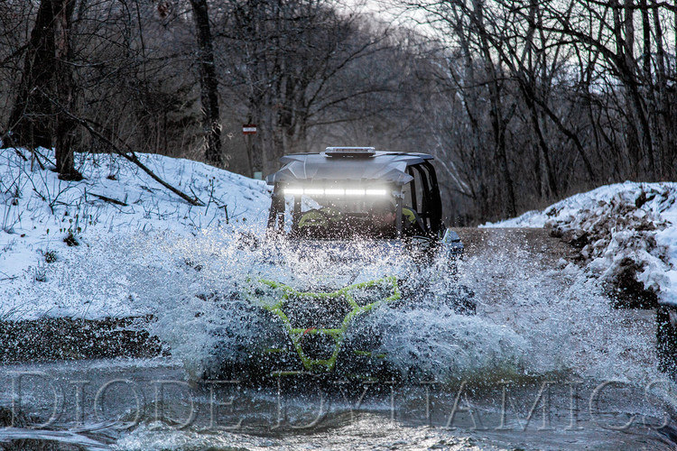 Stage Series LED light bar optic patterns