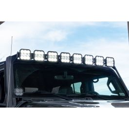 SS5 Windshield CrossLink Lightbar Kit for 2018-2025 Jeep JL Wrangler