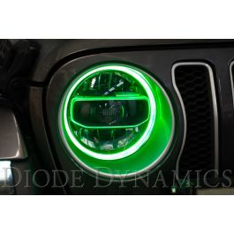 Diode Dynamics HD LED Headlight Halos for 18-20 Jeep