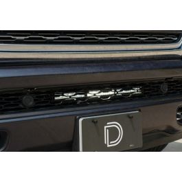 Diode Dynamics Stealth Bumper Light Bar Kit, SS18 White Combo for 2019-2024 (DT / new body) Ram 1500 (3.6L Pentastar V6 eTorque (DT), 5.7L HEMI V8 (DT), 5.7L HEMI V8 eTorque (DT))