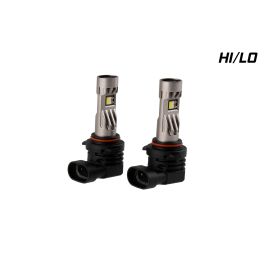 Hi/Lo Beam LED Headlight Bulbs for 2015 Dodge Charger (pair)