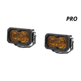 C2 2.0 SAE Yellow Pro LED Pod (pair)