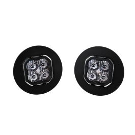 Diode Dynamics SS3 LED Fog Light Kit, Sport, White (SAE Fog) for 2007.5-2014 (excludes 2007 Classic) GMC Sierra 2500HD/3500HD (6.6L Duramax V8 (LMM), 6.6L Duramax V8 (LML))