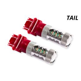 03 04 05 06 07 08 09 HUMMER H2 SUV LED TAIL LIGHTS RED PAIR
