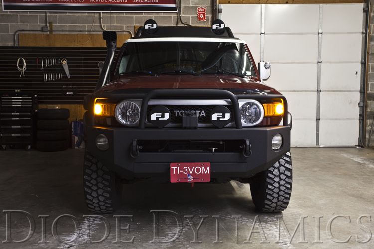 Front Turn Signal Leds For 2007 2012 Toyota Fj Cruiser Pair