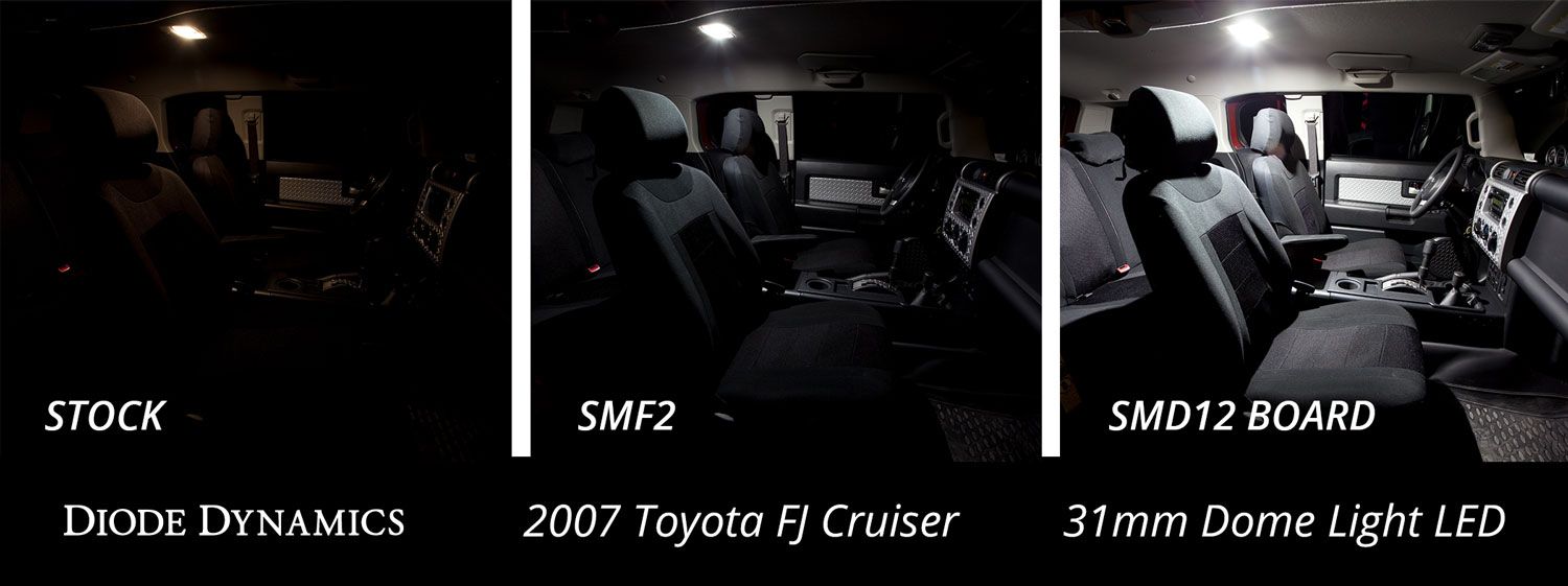 Dome Light Leds For 2007 2014 Toyota Fj Cruiser