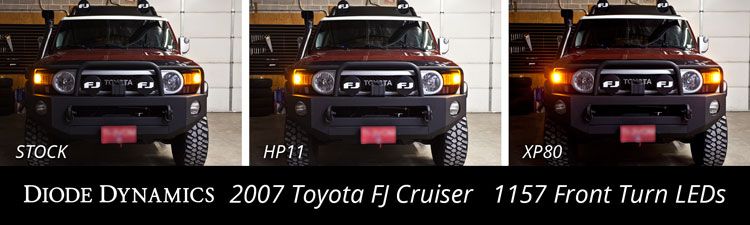 Front Turn Signal Leds For 2007 2012 Toyota Fj Cruiser Pair