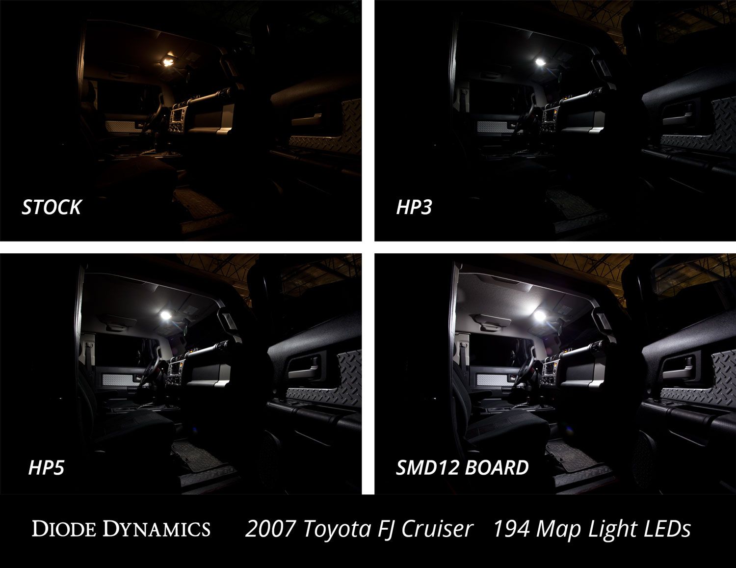 Map Light Leds For 2007 2014 Toyota Fj Cruiser Pair