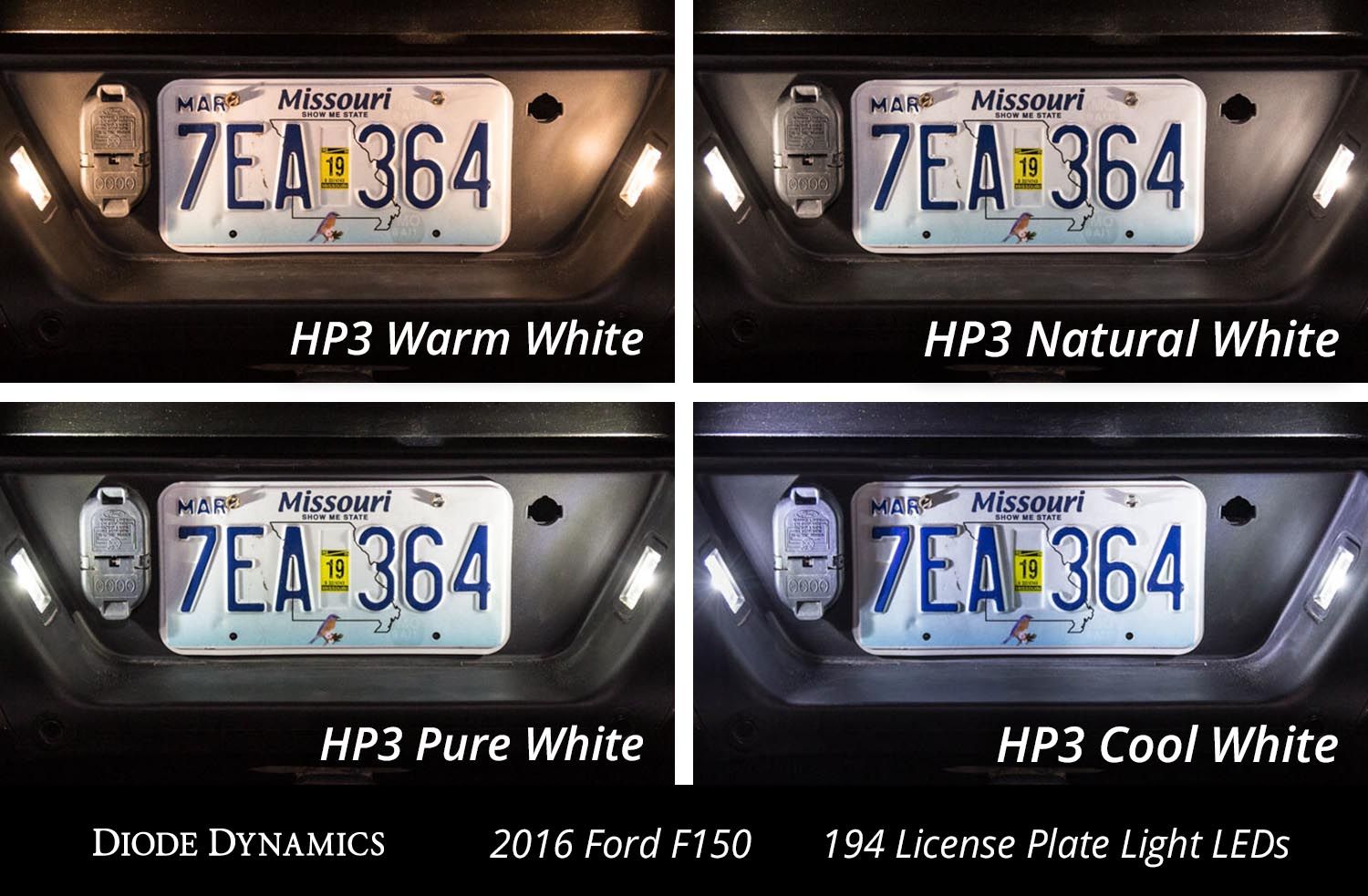License Plate Leds For 1997 2017 Ford F 150 Pair
