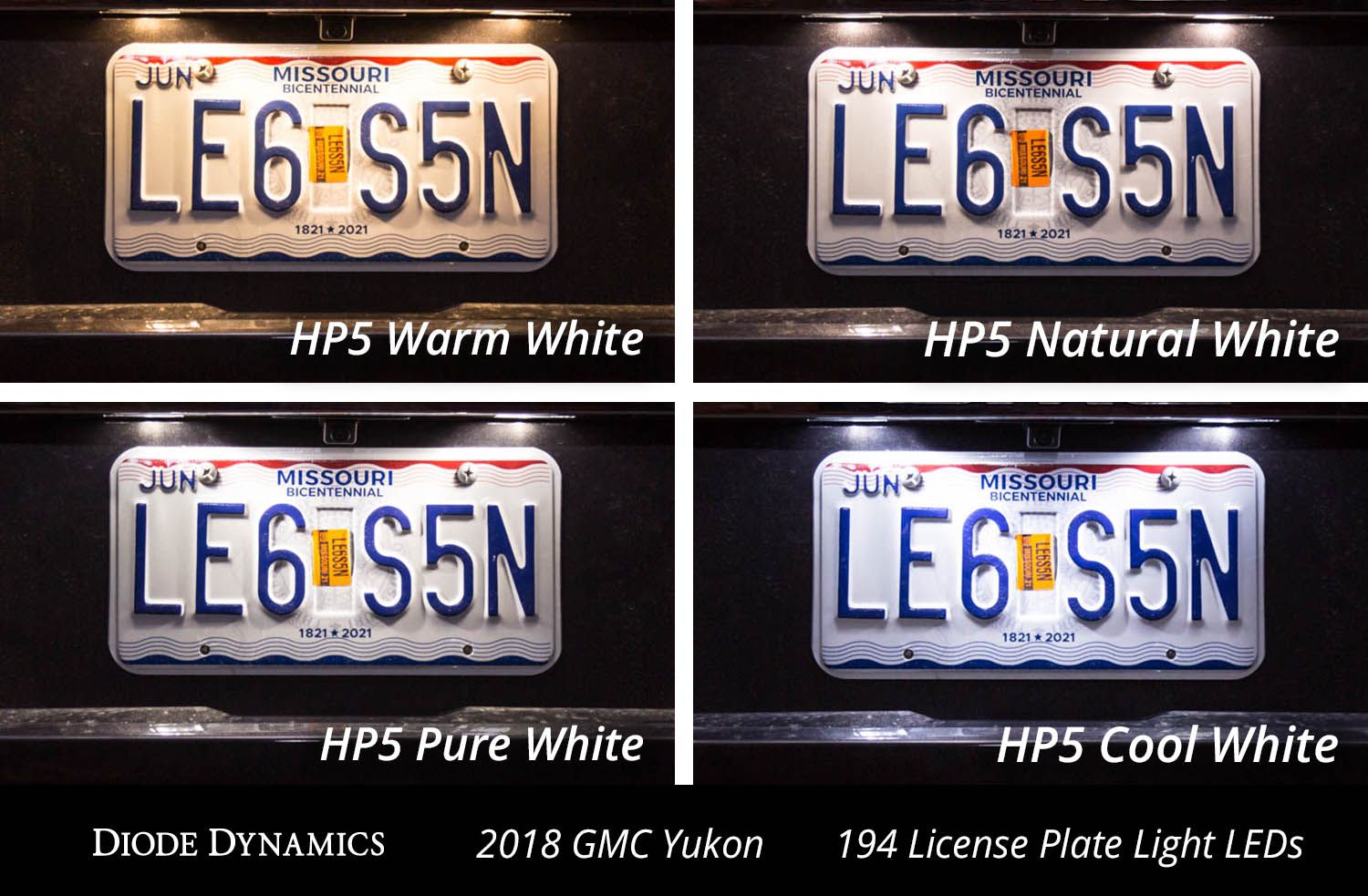 License Plate Leds For 1992 2020 Gmc Yukon Pair