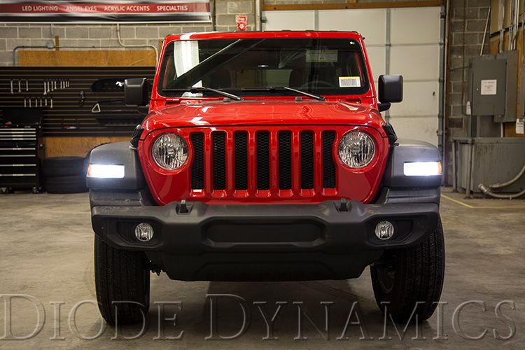 Switchback Turn Signal Leds For 2018 2020 Jeep Jl Wrangler Sport Pair