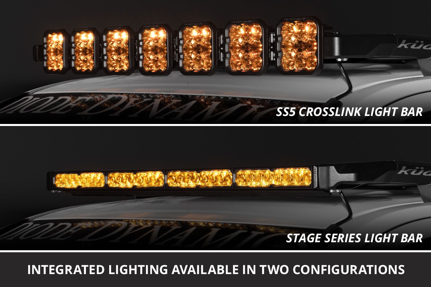 Diode Dynamics x Kuat DEK Roof Rack for 2025+ Toyota 4Runner — SS5 CrossLink vs Stage Series lighting