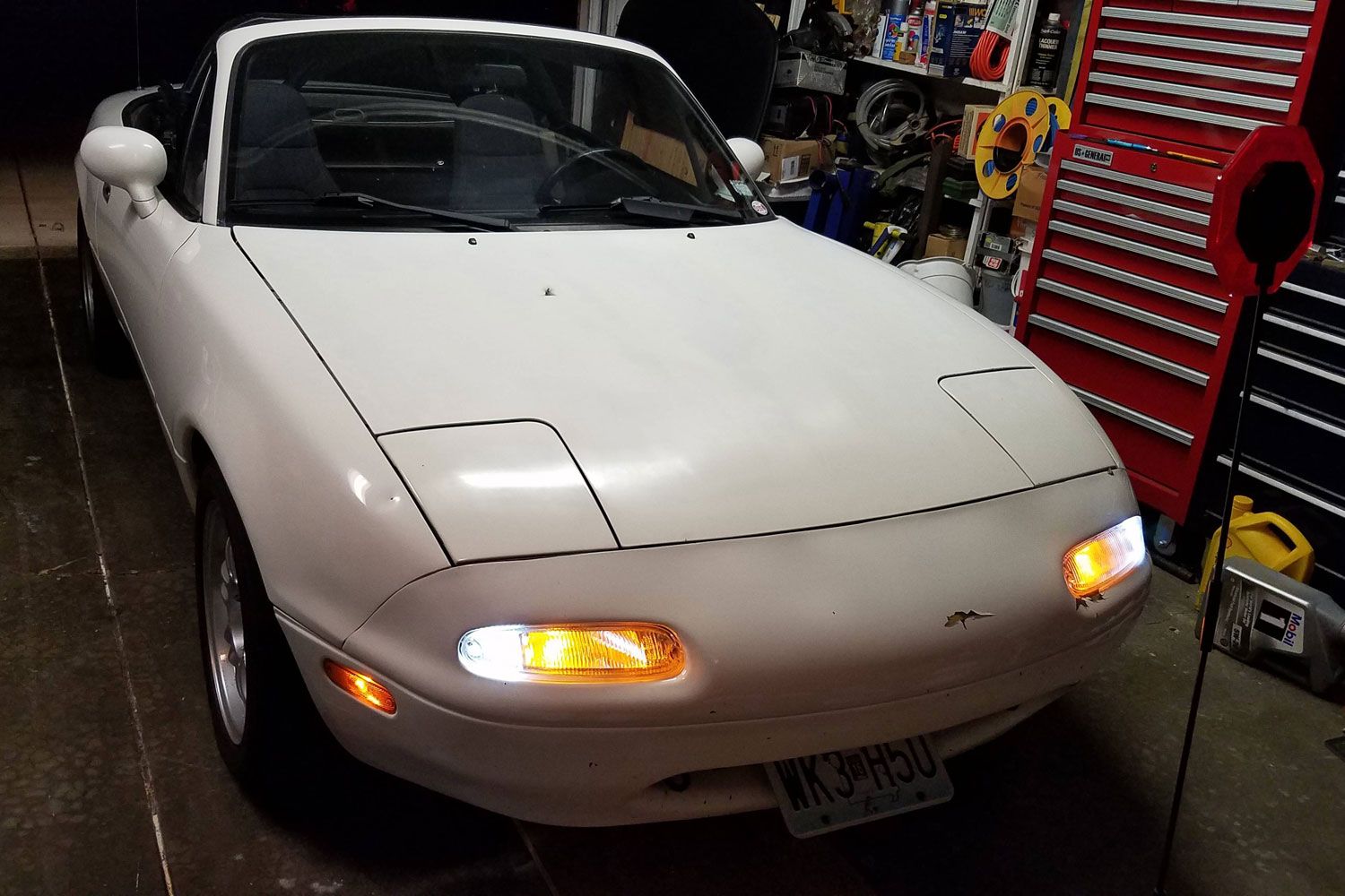 na miata license plate bulb
