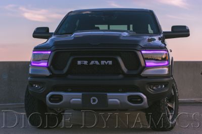 VLAND Led Headlights Compatible with Dodge RAM 1500/2500/3500 2009-2018 &  RAM 1500 Classic 2019-2021 w/Breathing Light w/Dynamic Animation