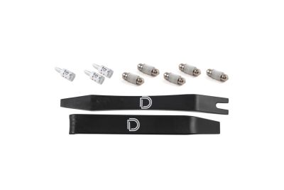 thumbnail image 2 of DNA MOTORING Pair Black OE Style Headlights With LED Kit For 2009-2013 Subaru Forester – Clear Lens 2 of 5