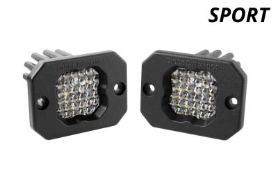 thumbnail image 2 of 2x 7 Inch 120W Flush Mount LED Pods – Combo Beam Work Light For Truck, Jeep, ATV 2 of 5