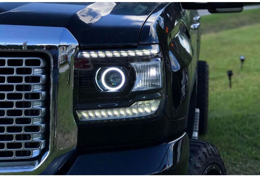HD LED Halos for 2014 2015 GMC Sierra 1500 pair