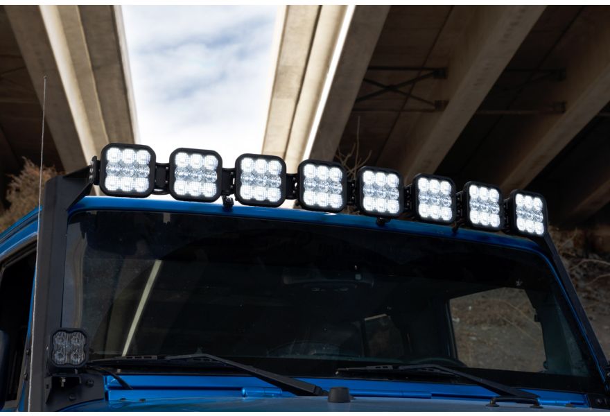 Barre a LED avec support Jeep Wrangler Jk 2007-2018 JEEP