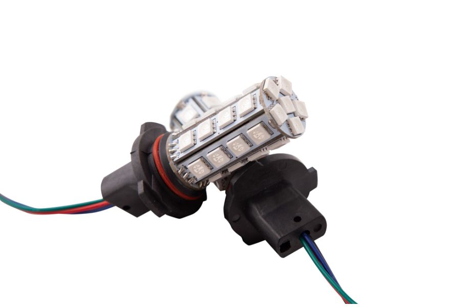 9006 Multicolor Fog DRL LED Bulb Kit