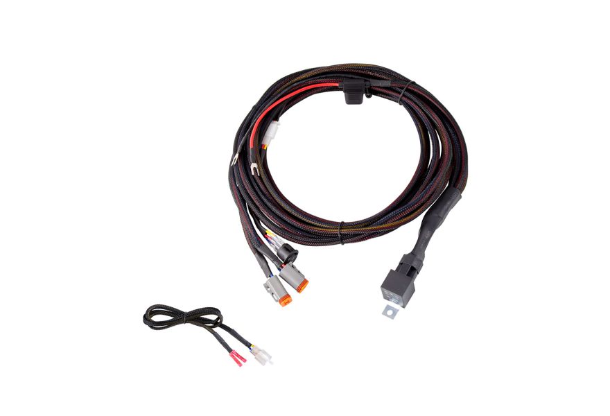 Heavy Duty Dual Output 4-pin Wiring Harness