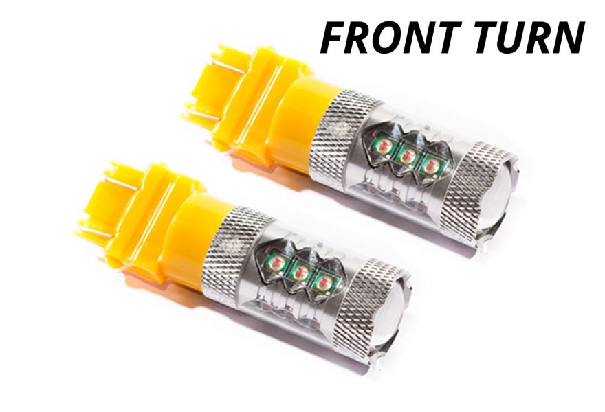 Front Turn Signal LEDs for 2004-2012 GMC Canyon (pair)