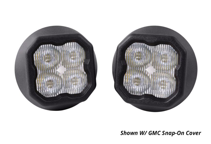 For GMC Yukon 2007-2014 - 6000K White LED Headlight Hi/Lo Beam Fog