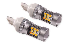 7443 HP24 Switchback Dual-Color Turn Signal LED Bulbs