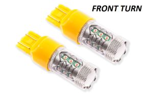 Front Turn Signal LEDs for 2018-2020 Ford Mustang GT350/GT500 (pair)