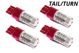 Tail Light/Rear Turn LEDs for 2014-2021 GMC Sierra 1500 (four)
