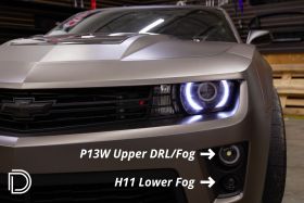 DRL/Fog Light LED Bulbs for 2012-2015 Chevrolet Camaro ZL1 (four)
