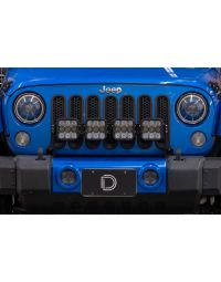 SS5 Grille CrossLink Lightbar Kit for 2007-2018 Jeep JK Wrangler