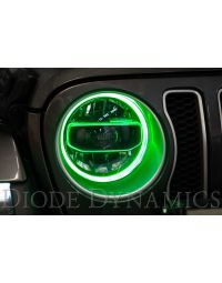 RGBW HD LED Halos for 2018-2026 Jeep JL Wrangler (pair)