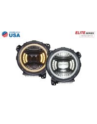 Elite LED Headlights for 2018-2024 Jeep JL Wrangler
