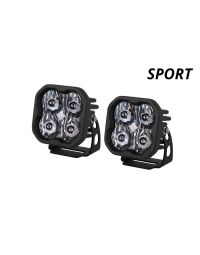 SS3 SAE/DOT White Sport LED Pod (pair)