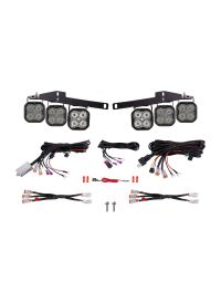 SS3 LED Fog Light Kit for 2017-2020 Ford Raptor, White Sport