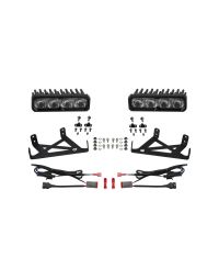 SS6 LED Fog Light Kit for 2020-2022 Ford Super Duty (w/ LED Fog Lights)