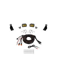 Stage Series Ditch Light Kit for 2022+ Ford Maverick, C2 Sport Yellow Combo