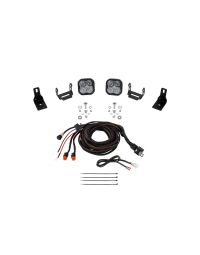 Stage Series Ditch Light Kit for 2022+ Ford Maverick, SS3 Sport White Combo
