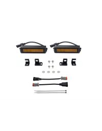SS6 LED Fog Light Kit for 2024+ Toyota Tacoma, Amber Wide