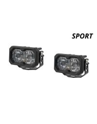 C2 2.0 SAE/DOT White Sport Standard LED Pod (pair)